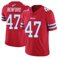 Pkot B.Bills #47 Christian Benford Player Red Vapor Untouchable Limited Stitched Jerseys