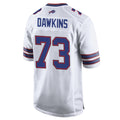 Pkot B.Bills #73 Dion Dawkins Player White Home Game Stitched Jerseys