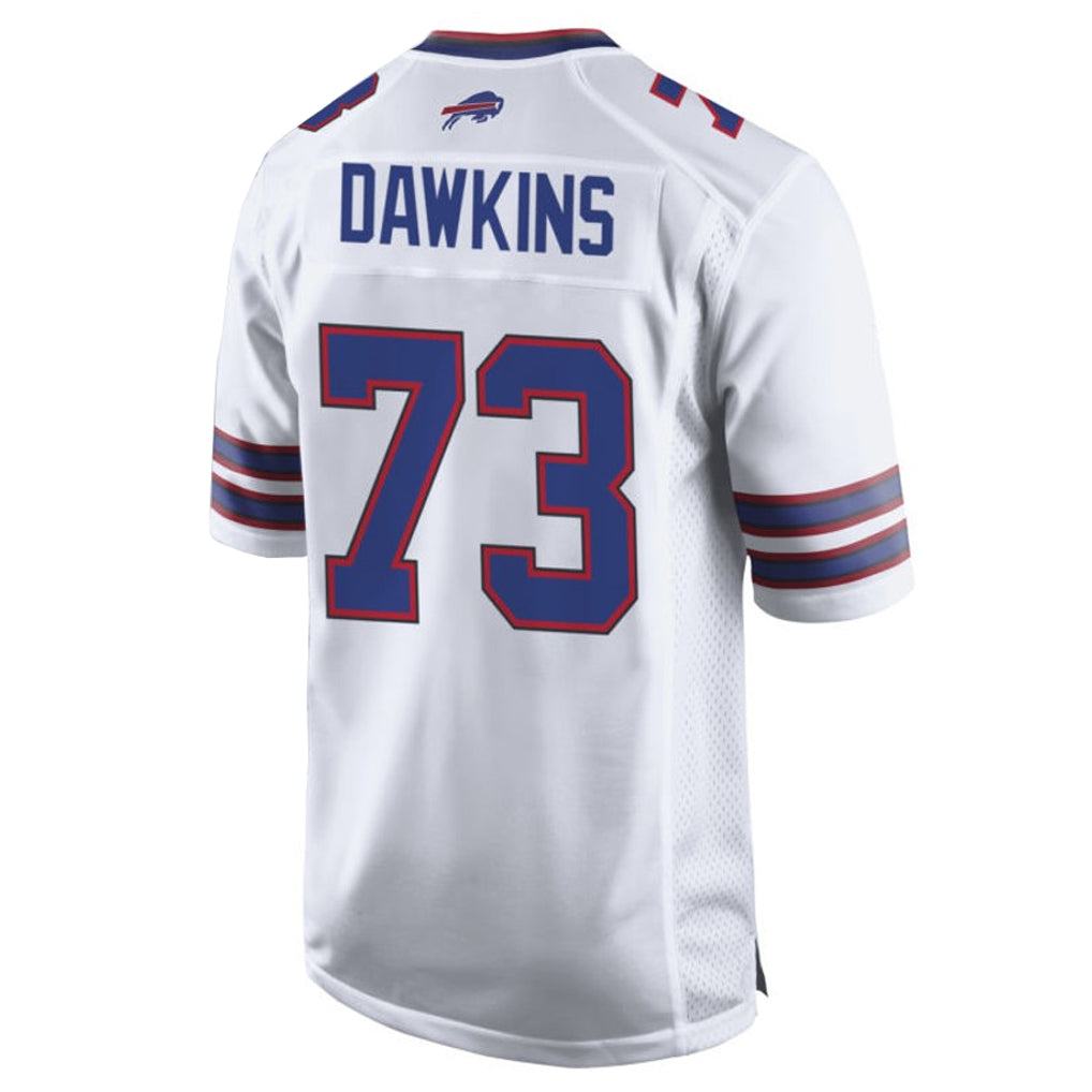 Pkot B.Bills #73 Dion Dawkins Player White Home Game Stitched Jerseys