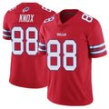 Pkot B.Bills #88 Dawson Knox Player Red Vapor Untouchable Limited Stitched Jerseys