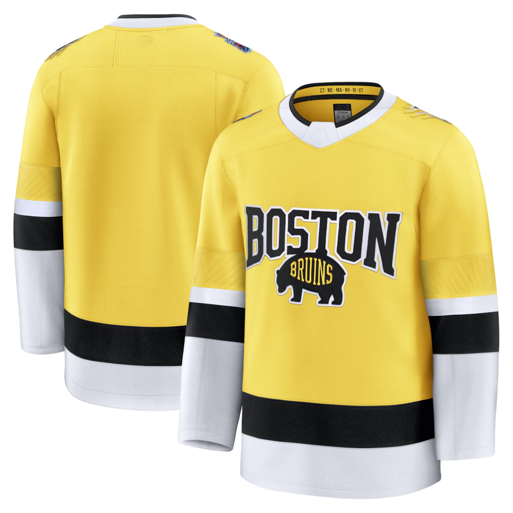 Pkot B.Bruins Gold 2026 Stadium Series Premium  Jerseys
