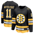 Pkot B.Bruins #11 Casey Mittelstadt Black Home Breakaway Player Stitched Jerseys