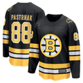 Pkot B.Bruins #88 David Pastrnak Black Home Breakaway Stitched Jerseys