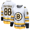 Pkot B.Bruins #88 David Pastrnak White Away Breakaway Player Stitched Jerseys
