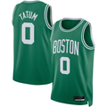 Pkot B.Celtics #0 Jayson Tatum Kelly Green Swingman Jerseys - Icon Edition