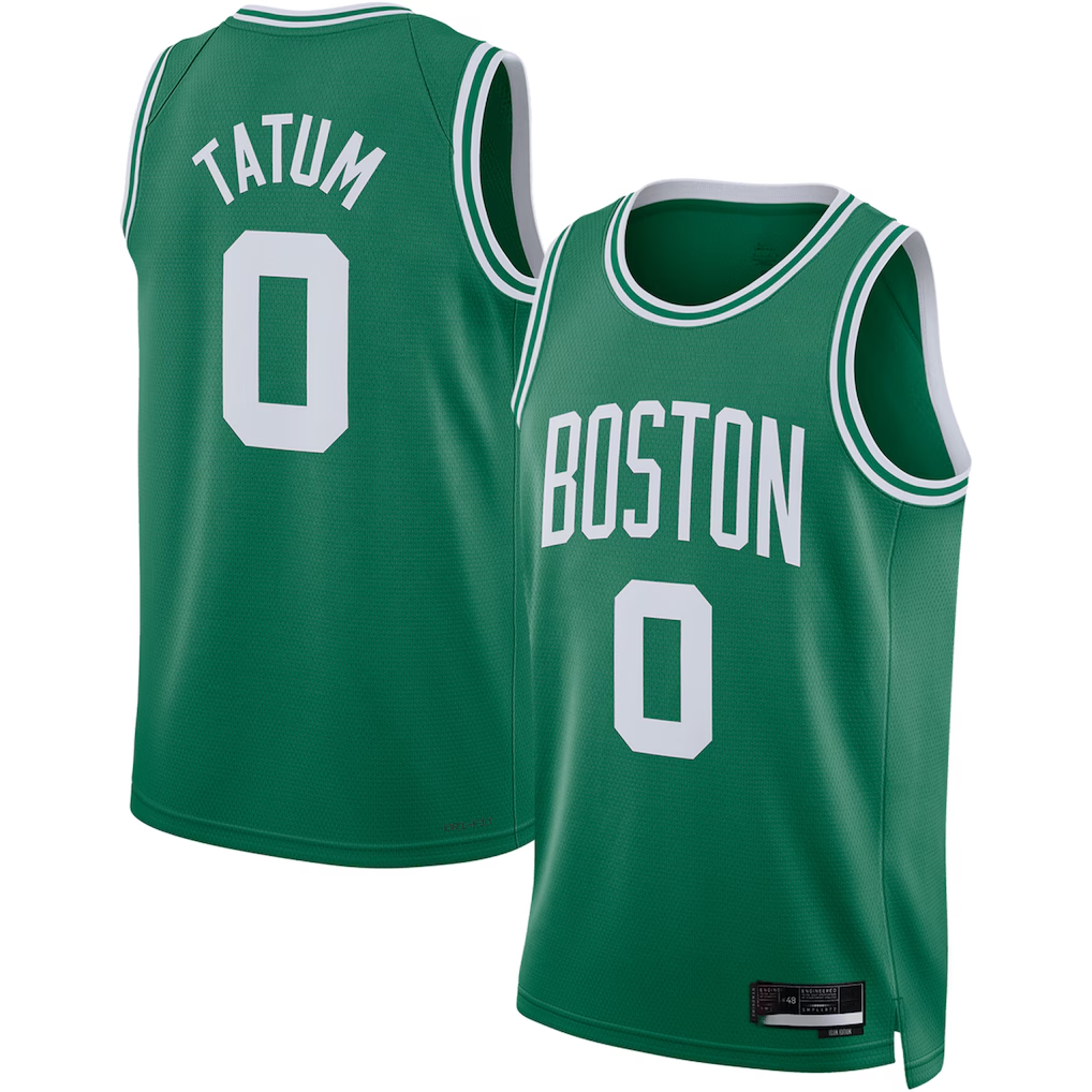 Pkot B.Celtics #0 Jayson Tatum Kelly Green Swingman Jerseys - Icon Edition