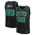 Pkot B.Celtics #88 Neemias Queta Black Fast Break Replica Player Jerseys - Statement Edition