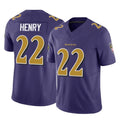 Pkot B.Ravens #22 Derrick Henry Player Purple Limited Home Game Stitched Jerseys