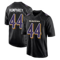 Pkot B.Ravens #44 Marlon Humphrey Player Carbon Black Fashion Home Game Stitched Jerseys
