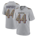 Pkot B.Ravens #44 Marlon Humphrey Player Gray Replica Limited Stitched Jerseys