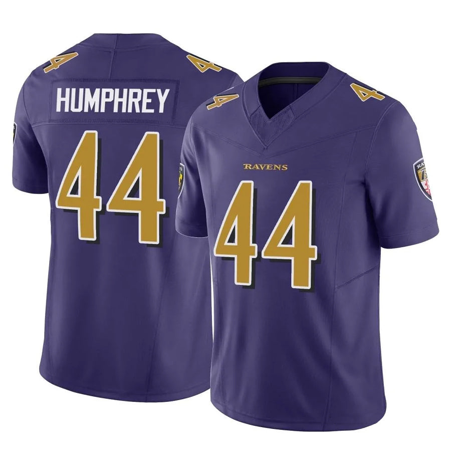 Pkot B.Ravens #44 Marlon Humphrey Player Purple Legend Limited Home Game Stitched Jerseys