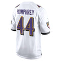 Pkot B.Ravens #44 Marlon Humphrey Player White Alternate Home Game Stitched Jerseys