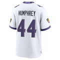 Pkot B.Ravens #44 Marlon Humphrey Player White Home Game Stitched Jerseys