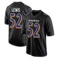 Pkot B.Ravens #52 Ray Lewis Player Black Carbon Fashion Home Stitched Jerseys