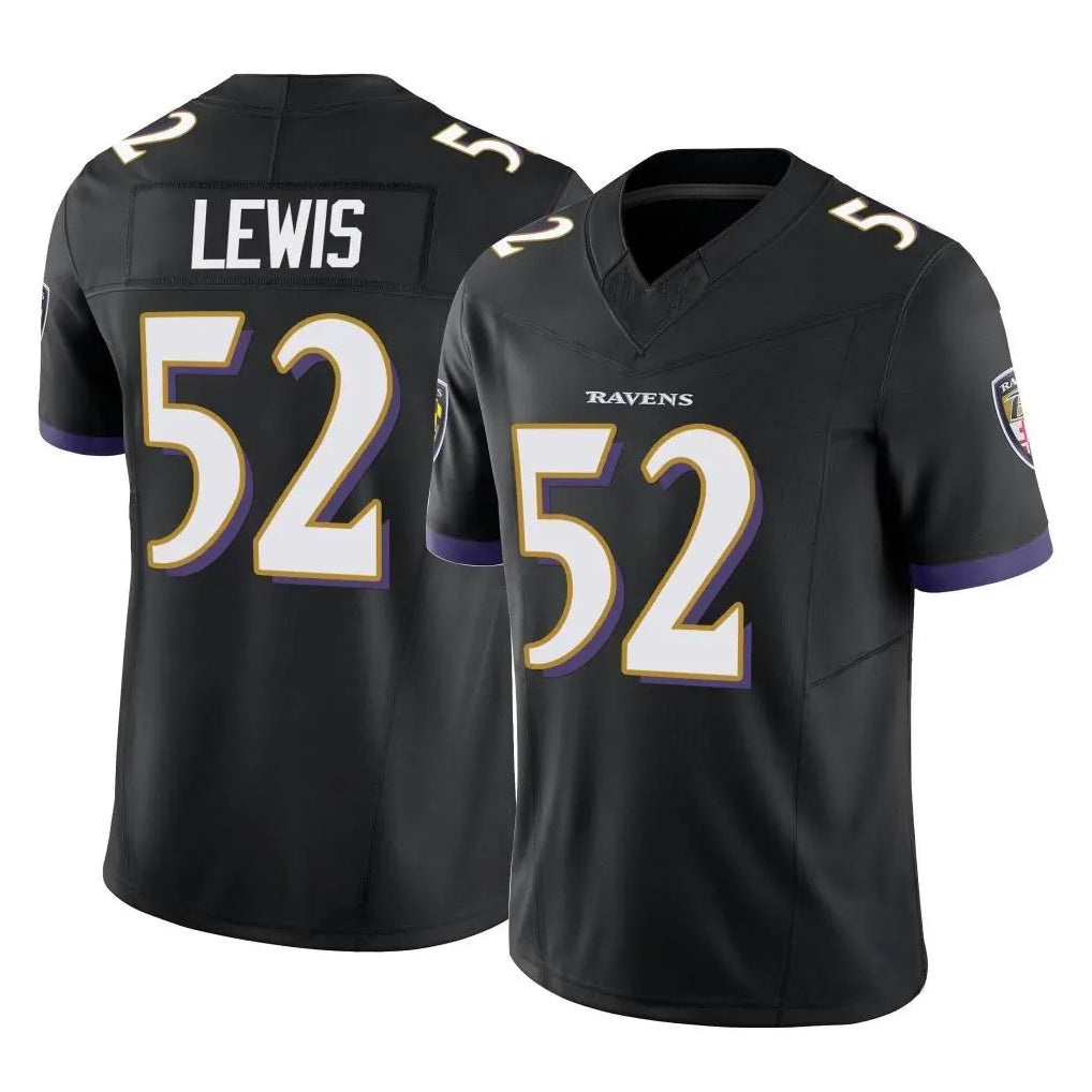 Pkot B.Ravens #52 Ray Lewis Player Black Vapor F.U.S.E. Limited Game Stitched Jerseys