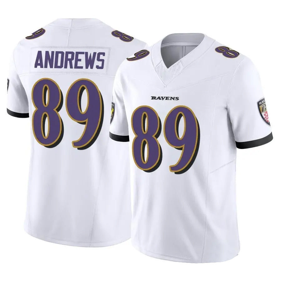 Pkot B.Ravens #89 Mark Andrews Player White Vapor F.U.S.E. Limited Stitched Jerseys
