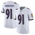 Pkot B.Ravens #91 Trey Hendrickson Player White Vapor Untouchable Game Stitched Jerseys