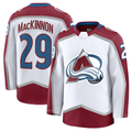 Pkot C.Avalanche #29 Nathan MacKinnon White Away Premium Jerseys