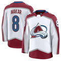 Pkot C.Avalanche #8 Cale Makar White Away Premium Jerseys