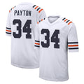 Pkot C.Bears #34 Walter Payton Player White Classic Home Game Stitched Jerseys