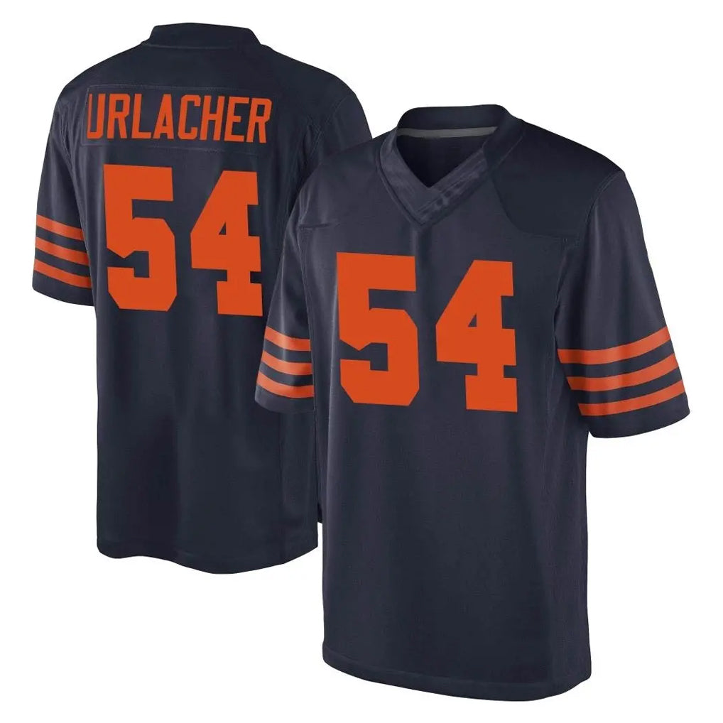 Pkot C.Bears #54 Brian Urlacher Player Navy Blue Alternate Game Stitched Jerseys