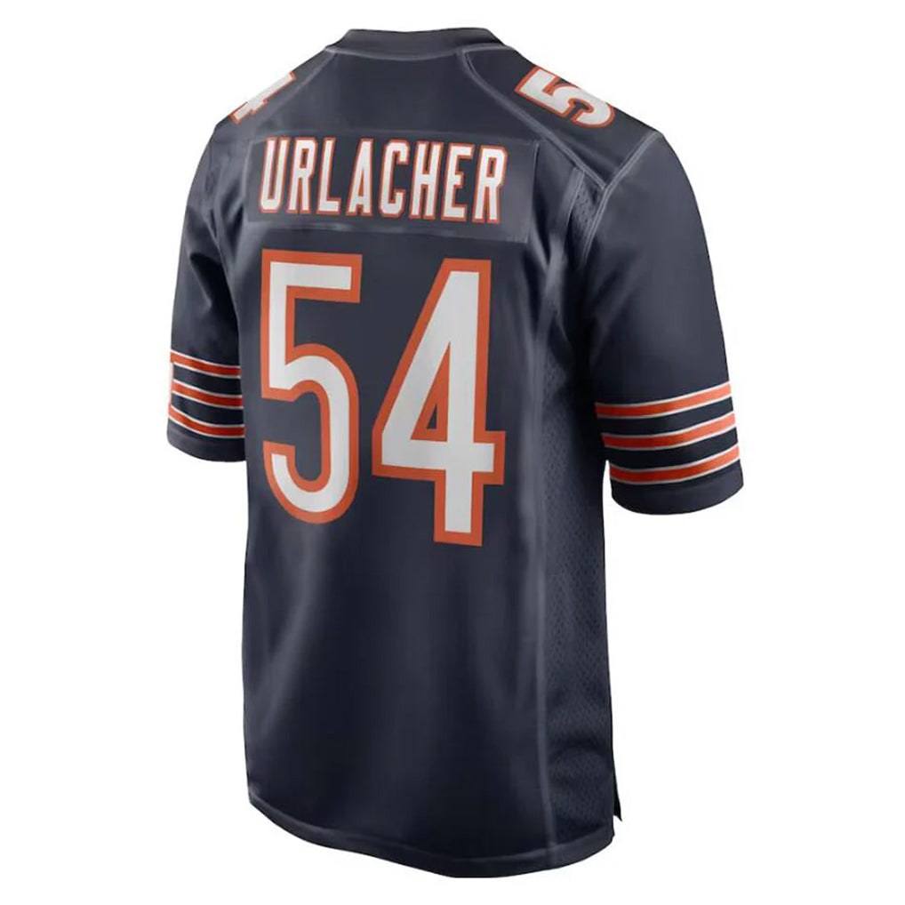 Pkot C.Bears #54 Brian Urlacher Player Navy Home Game Stitched Jerseys