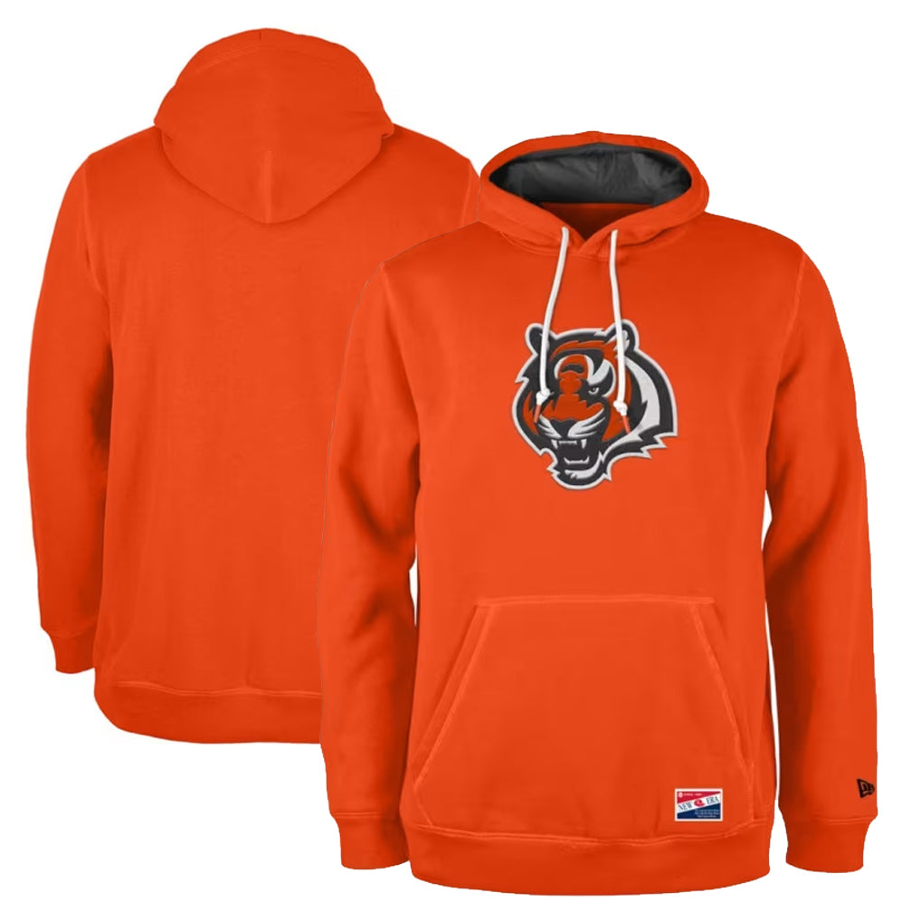 Pkot C.Bengals Orange Salute to Service Pullover Hoodie Limited Blank Player Stitched Jerseys