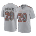 Pkot C.Bengals #29 Kyle Dugger Player Gray Atmosphere Fashion Game Stitched Jerseys
