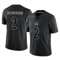 Pkot C.Bengals #2 Evan McPherson Player Black Reflective Limited Game Stitched Jerseys
