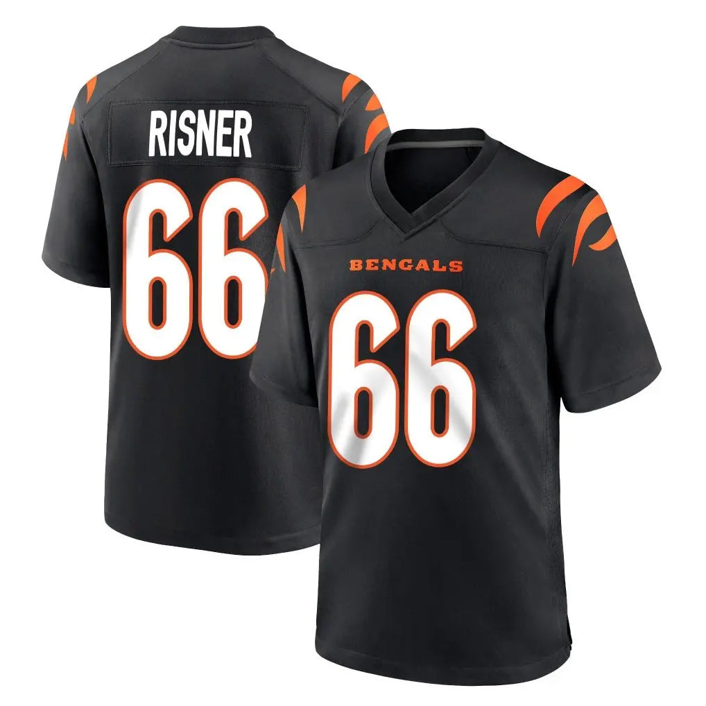 Pkot C.Bengals #66 Dalton Risner Player Black Home Game Stitched Jerseys