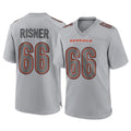 Pkot C.Bengals #66 Dalton Risner Player Gray Atmosphere Fashion Game Stitched Jerseys