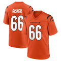 Pkot C.Bengals #66 Dalton Risner Player Orange Home Game Stitched Jerseys