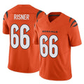Pkot C.Bengals #66 Dalton Risner Player Orange Vapor F.U.S.E. Limited Home Game Stitched Jerseys