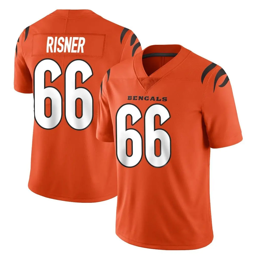 Pkot C.Bengals #66 Dalton Risner Player Orange Vapor Untouchable Limited Home Game Stitched Jerseys