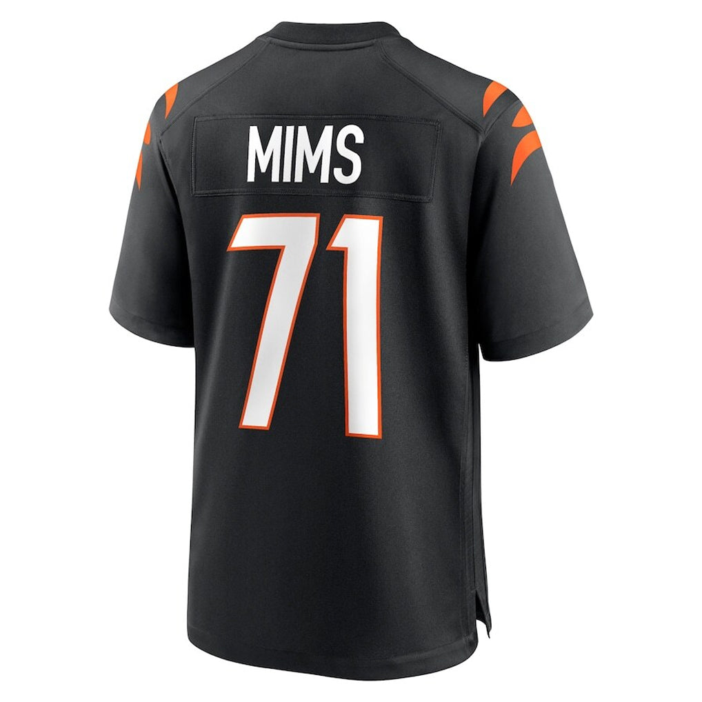 Pkot C.Bengals #71 Amarius Mims Player Black Home Game Stitched Jerseys
