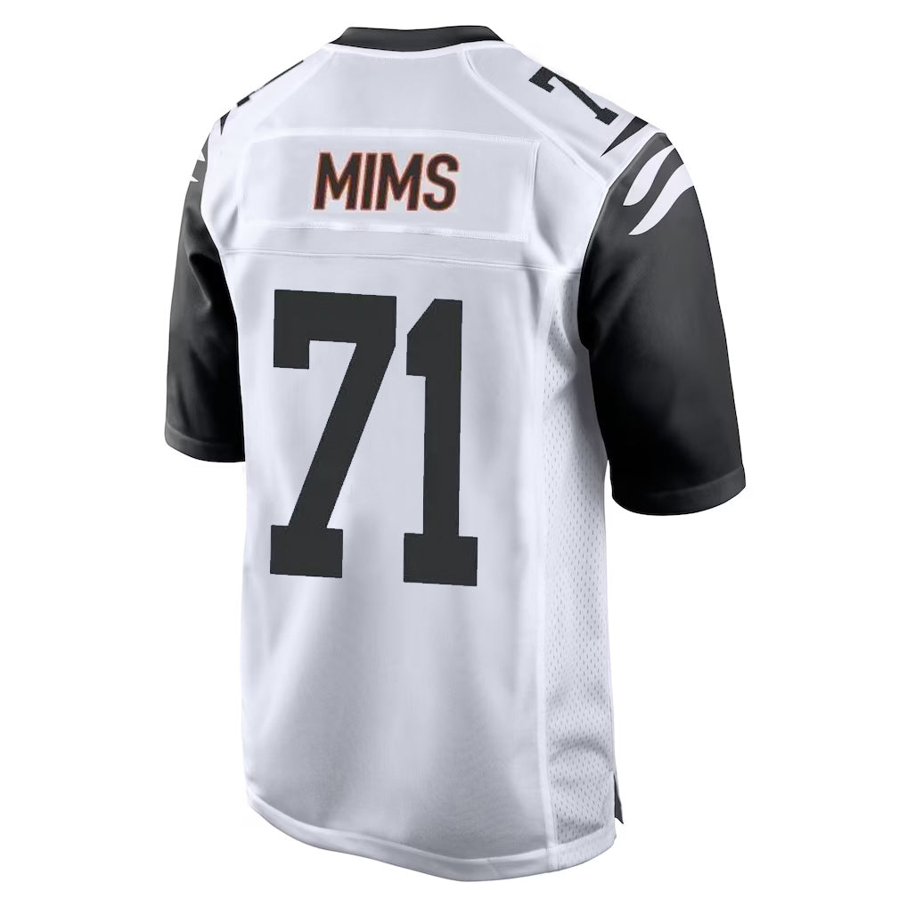 Pkot C.Bengals #71 Amarius Mims Player White Alternate Home Game Stitched Jerseys