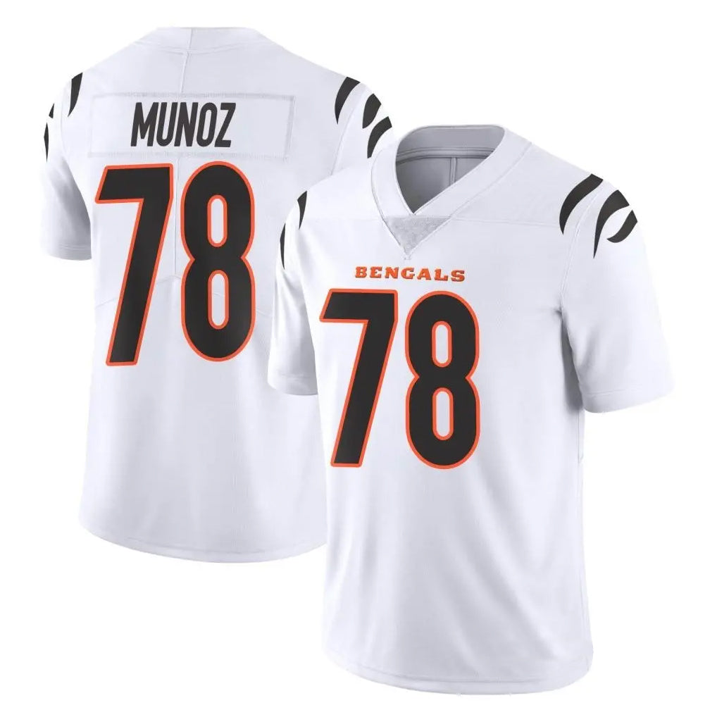 Pkot C.Bengals #78 Anthony Munoz Player White Vapor Untouchable Limited Home Game Stitched Jerseys