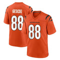 Pkot C.Bengals #88 Mike Gesicki Player Orange Home Game Stitched Jerseys