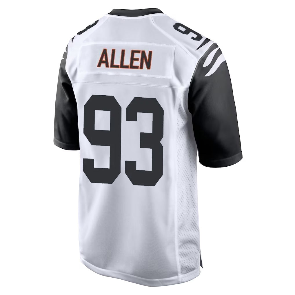 Pkot C.Bengals #93 Jonathan Allen Player White Alternate Home Game Stitched Jerseys