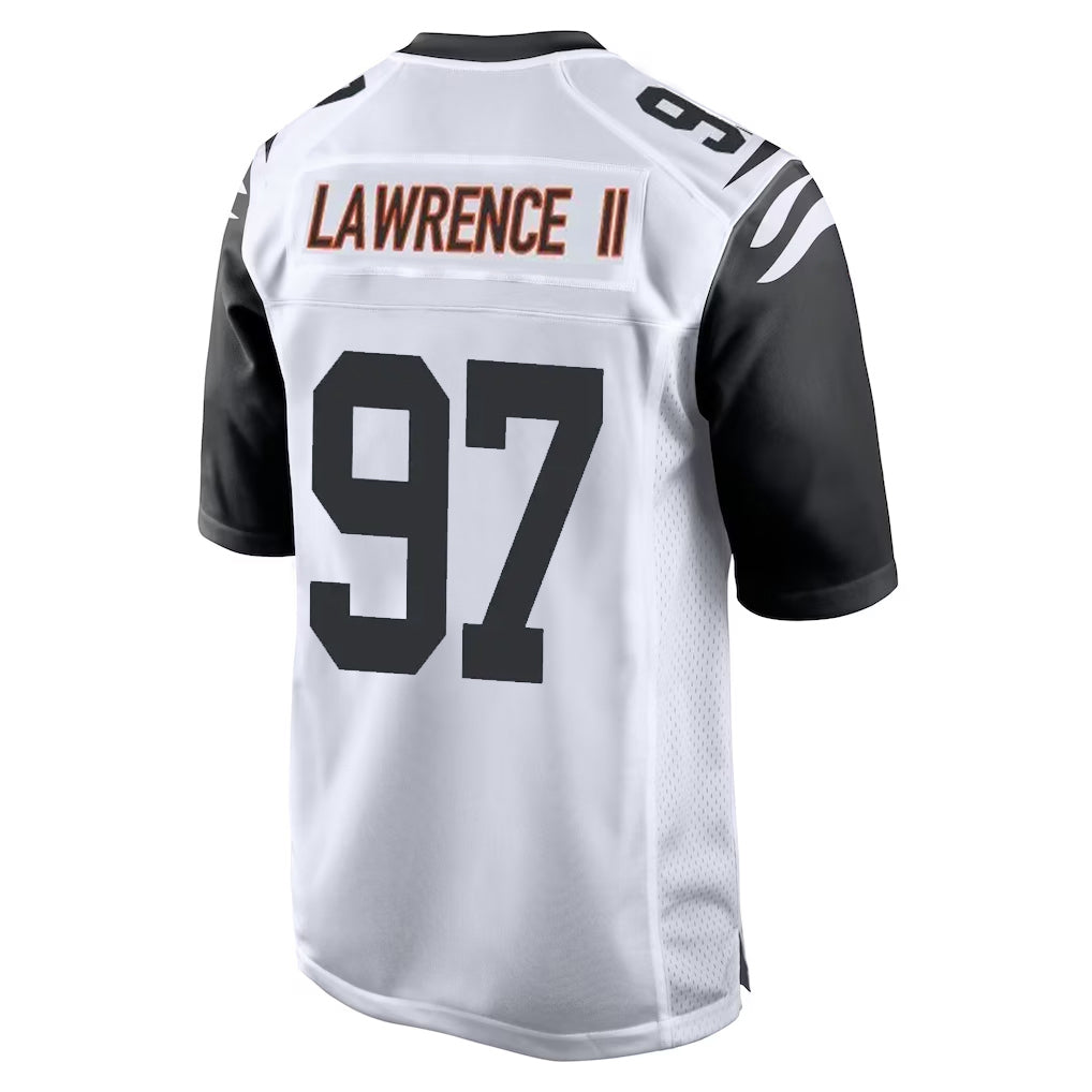 Pkot C.Bengals #97 Dexter Lawrence II Player White Alternate Home Game Stitched Jerseys