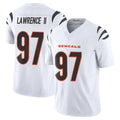 Pkot C.Bengals #97 Dexter Lawrence II Player White Vapor F.U.S.E. Limited Home Game Stitched Jerseys
