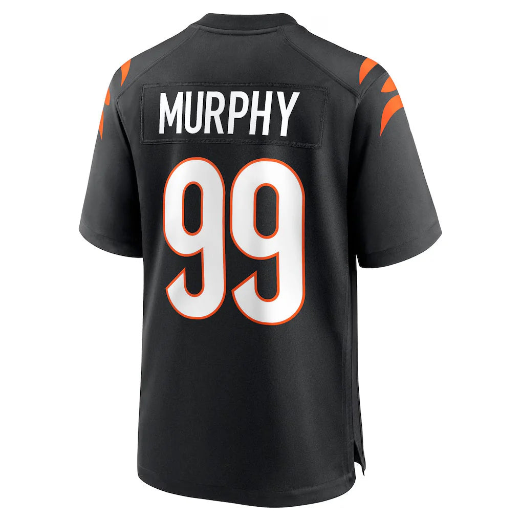 Pkot C.Bengals #99 Myles Murphy Player Black Home Game Stitched Jerseys