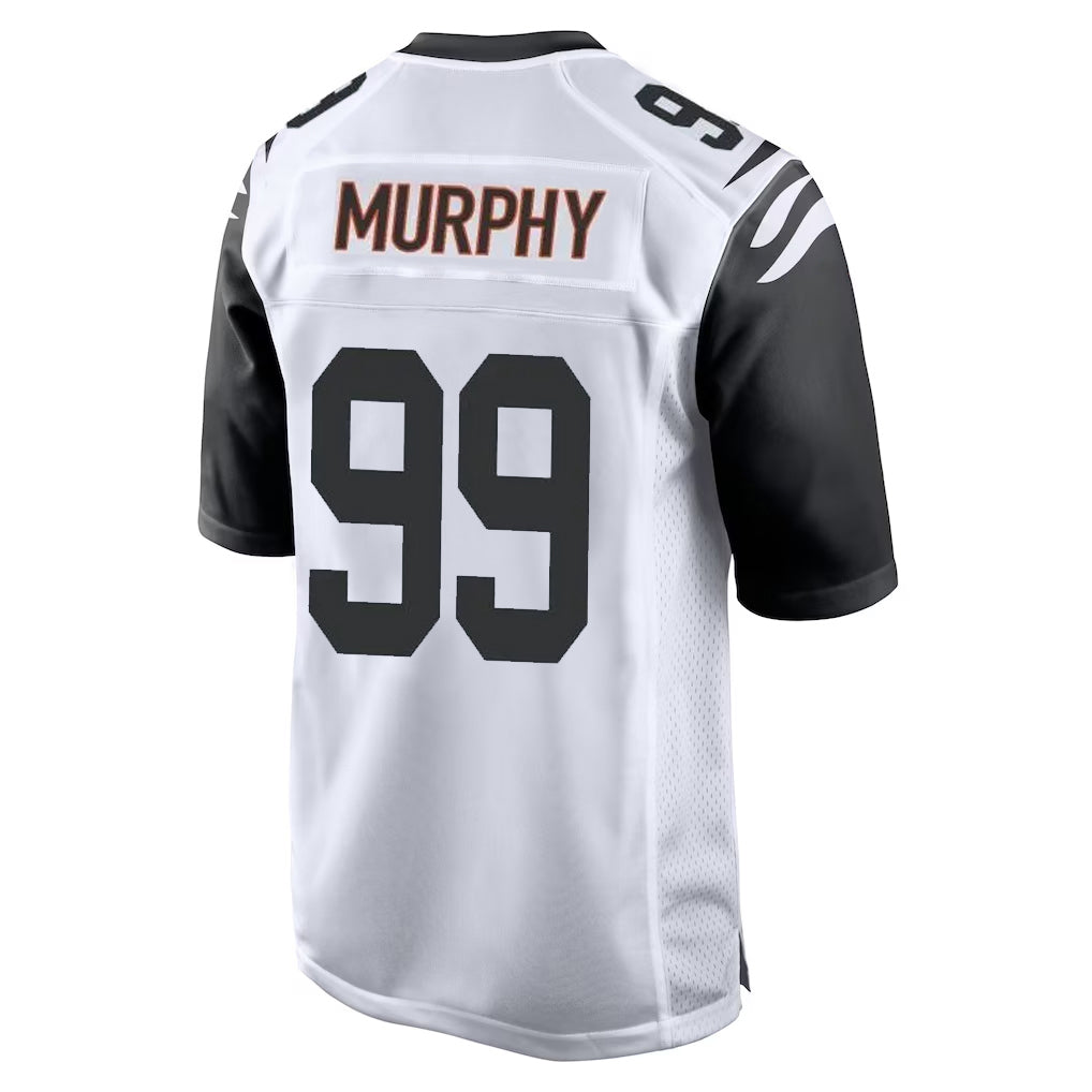Pkot C.Bengals #99 Myles Murphy Player White Alternate Home Game Stitched Jerseys