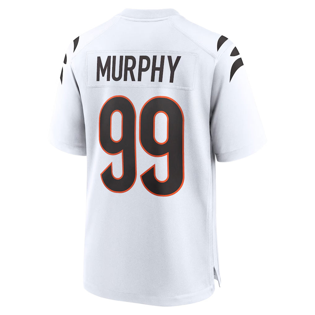 Pkot C.Bengals #99 Myles Murphy Player White Home Game Stitched Jerseys