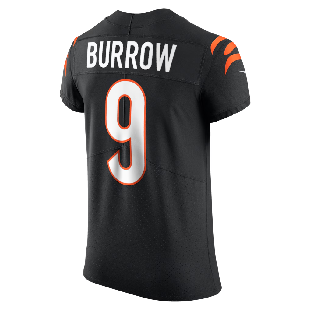 Pkot C.Bengals #9 Joe Burrow Black Vapor Elite Stitched Jerseys