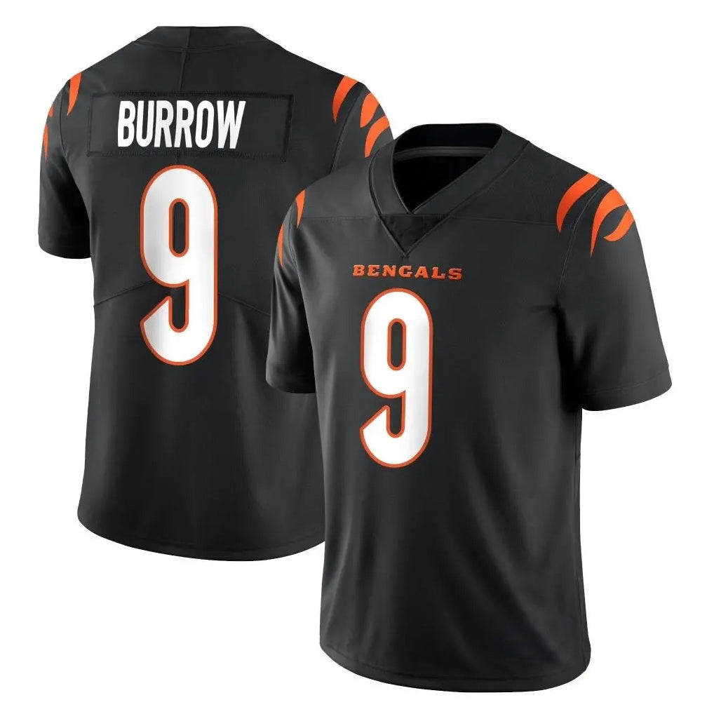 Pkot C.Bengals #9 Joe Burrow Player Black Vapor Untouchable Limited Home Game Stitched Jerseys