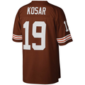 Pkot C.Browns #19 Bernie Kosar Mitchell & Ness Brown Legacy Replica Stitched Jerseys
