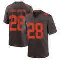 Pkot C.Browns #28 Emmanuel McNeil-Warren Player Brown Alternate Home Game Stitched Jerseys