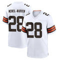 Pkot C.Browns #28 Emmanuel McNeil-Warren Player White Home Game Stitched Jerseys