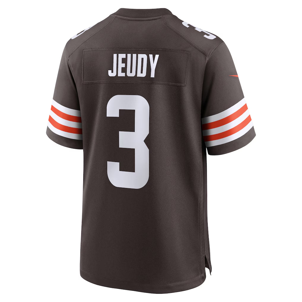 PkotC.Browns #3 Jerry Jeudy Player Brown Home Game Stitched Jerseys